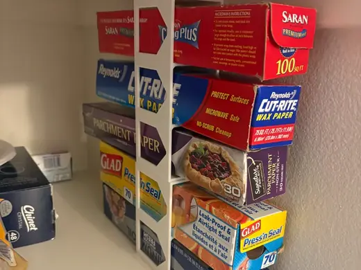 Kitchen Roll Dispenser Storage (Saran Wrap, etc.)