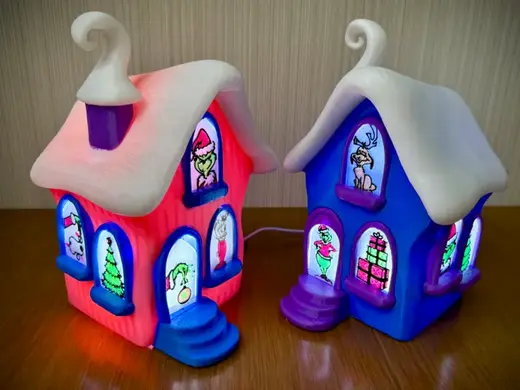 Whoville House – Grinchmas Light-Up Edition