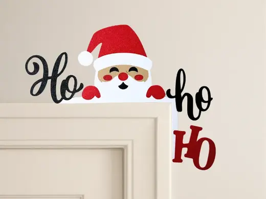 CHRISTMAS GNOME DOOR CORNER