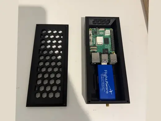 ADS-B Enclosure (R Pi 5 + FlightAware Pro Stick +)