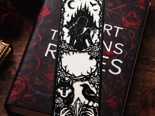 ACOTAR-Inspired Fantasy Bookmark