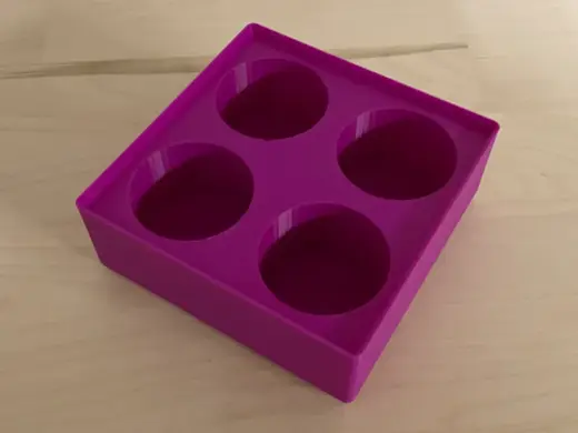 Gridfinity 3x3 Caulk / Silicone Cartridge Holder
