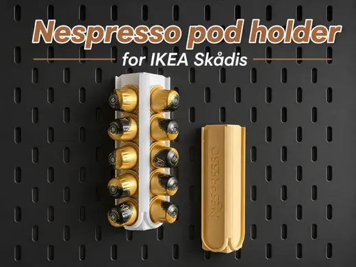 Nespresso Pod Holder for IKEA Skådis