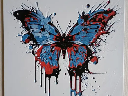 Hueforge Butterfly