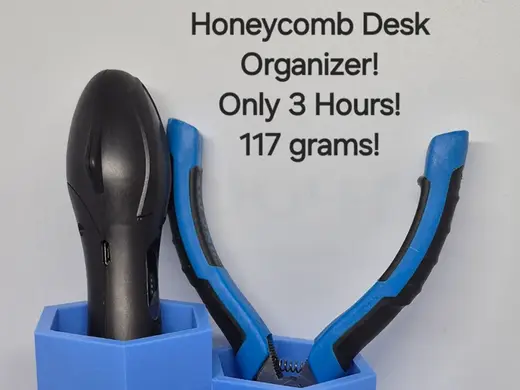 Honeycomb desk Organizer
