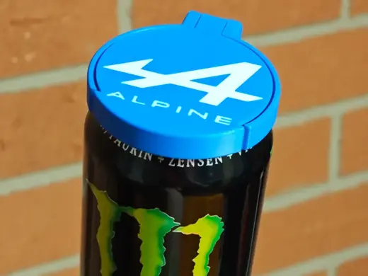 Alpine can lid print in Place