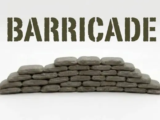 Army Man BARRICADE