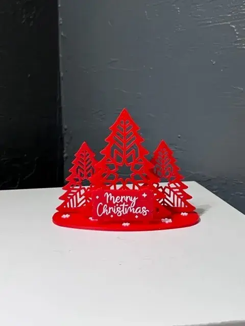 Santa Christmas Card Stand