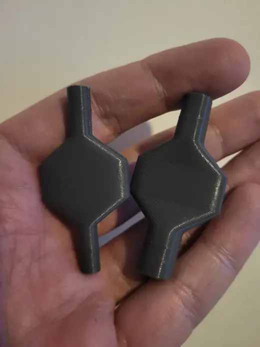 Mini Hex Wrench 3/4/5.5/7 mm - easy print