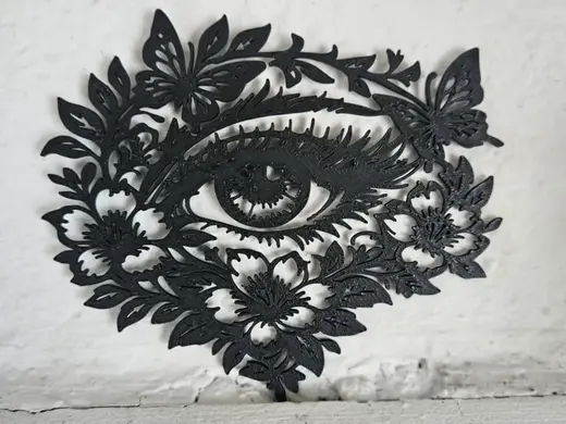 Ornate Eye Wall Art