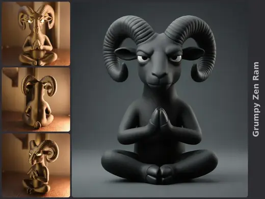 Grumpy Zen Ram
