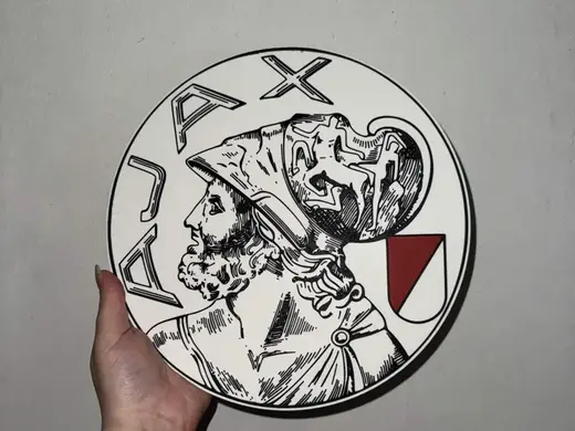 Ajax Logo wallart 25x25cm