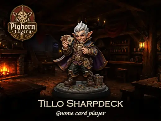 0.2 Pighorn Tavern Player 28mm 32mm miniature