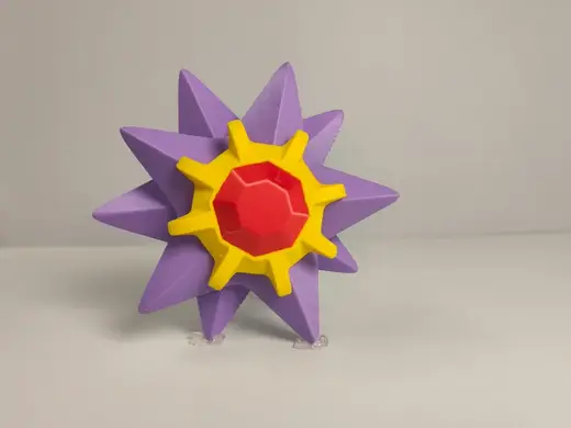宝可梦 第一世代 #0121 宝石海星(Starmie)多色模型
