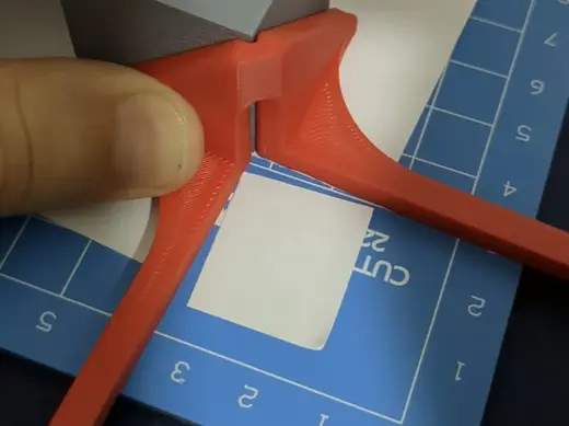 Jig for Cardboard or French lining technique