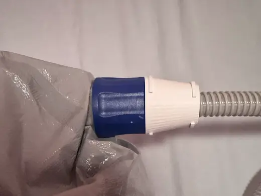 PAPR Hood Adapter for CPAP Hose