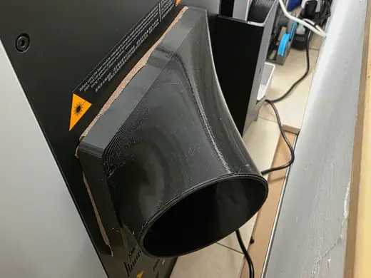 H-Series 45° High Flow Vent Adaptor