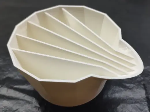 Split cup for Pouring technique 6/4/3/2 chambers