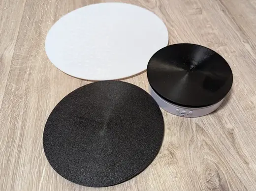 Cover for cheap motorized Turntable 142/180/256mm