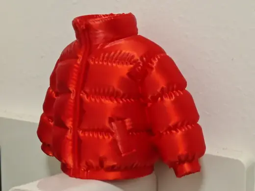 充气羽绒服摆件60mm高