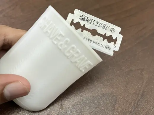 Shave & Grave | Safe Razor Disposal Container