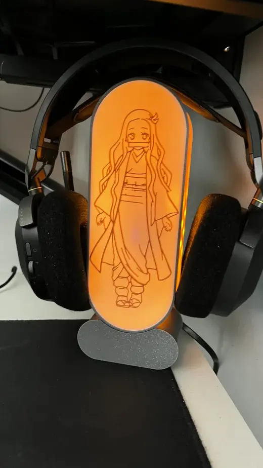Headphone Stand - Nezuko 2 Versions