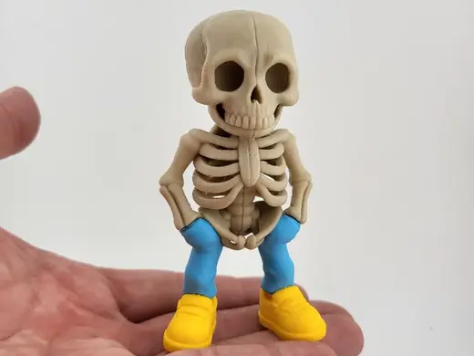 Skeleton NO AMS Action Figure Toy Urban HALLOWEEN