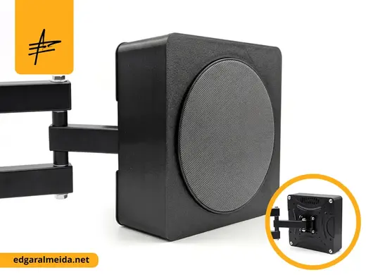 Speaker Box for TV wall mount