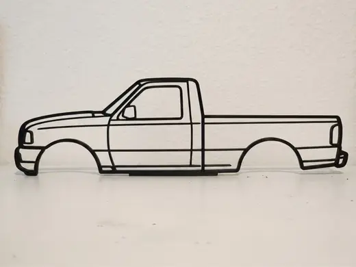 Ford Ranger 2nd Gen Wall Art