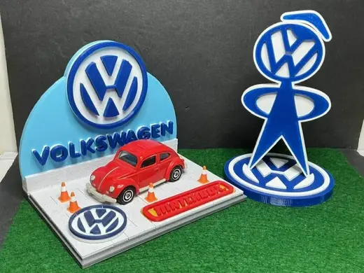 Volkswagon Service Man display