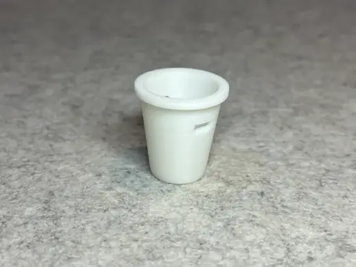 Dollhouse laundry basket miniature house