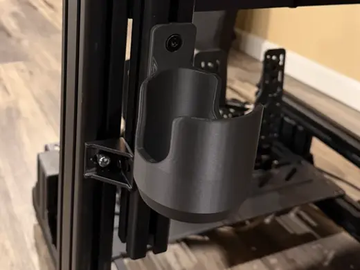 Sim Rig Cup Holder - Aluminum Extrusion