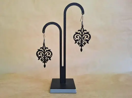 Baroque Elegance Earrings | Ornate Jewelry