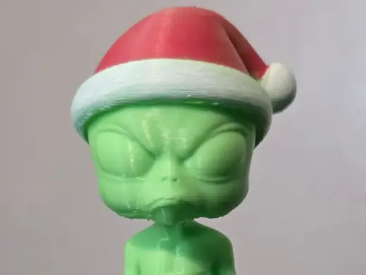 Christmas Alien (Stuffed from the Holidays)