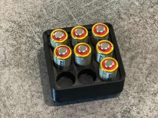 Gridfinity L1016 A11 6v Battery holder