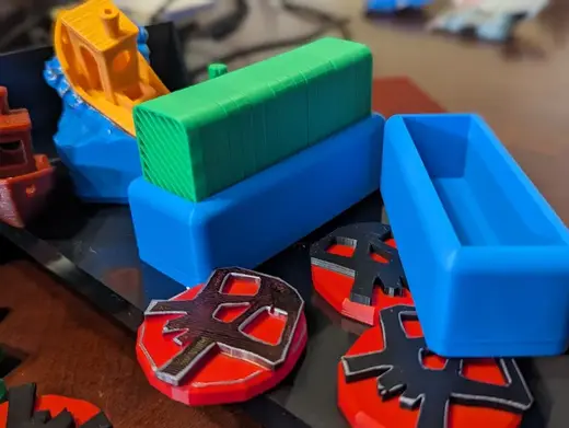 Box to contain an Infill Billet Showcase