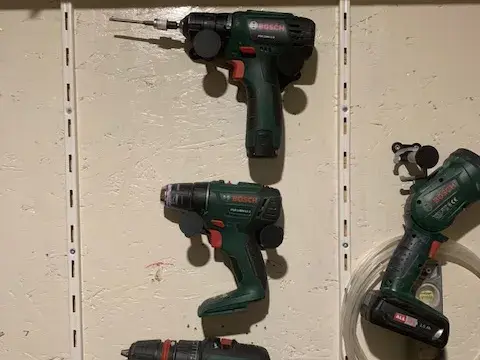 Universal Bosch Green Drill Wall Mount