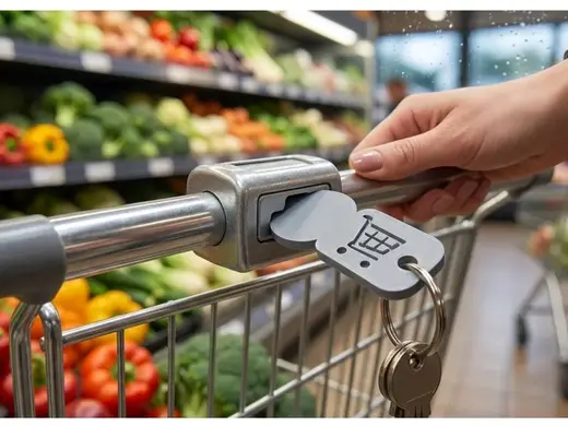 Universal Shopping Trolley Token/Keyring Companion