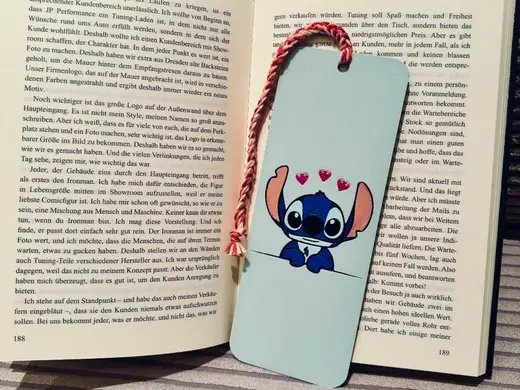 Hueforge Bookmark Stitch
