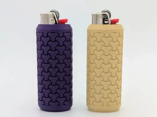 Leather Weave | Bic Lighter Sleeve
