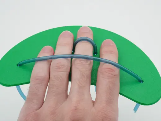 Finger Paddles for Swimming