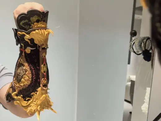 大圣套臂甲 穿戴 分色分件