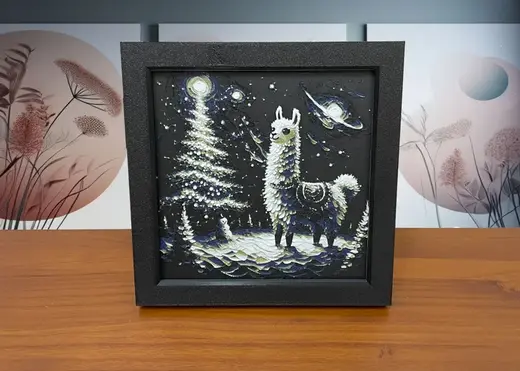 Christmas Fantasy #2 - Alpaca