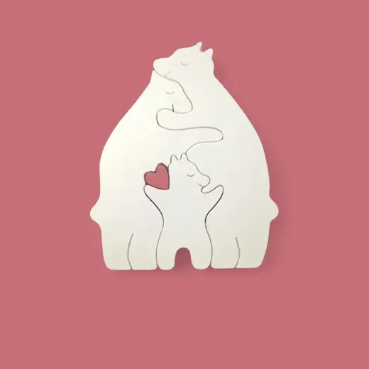 family of bears 3 bears with tabs