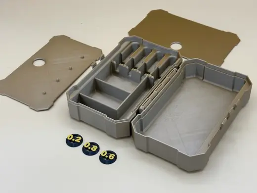 "Print-in-Place" Tool-Accessory Box for A1/2 Serie