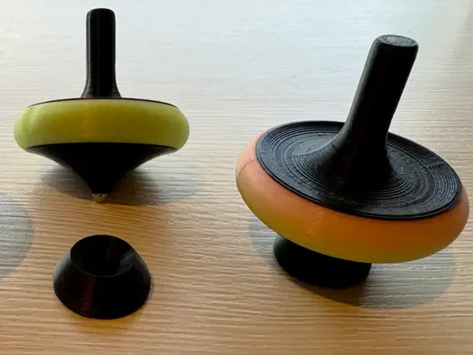 SpinDuel - DIY Spinning Top with IOS / Android App