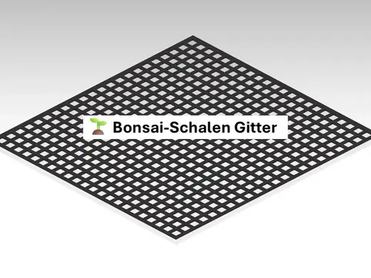 Bonsai-Schalen Gitter– Drainagegitter zuschneidbar