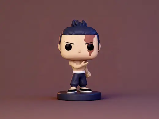 东堂葵-咒术回战动漫周边手办-Funko丰高POP涂色玩具