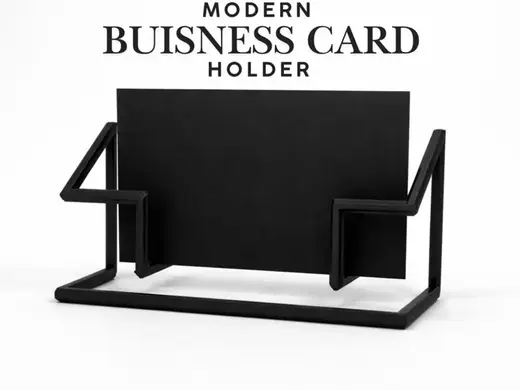 Minimalist Wire Business Card Holder