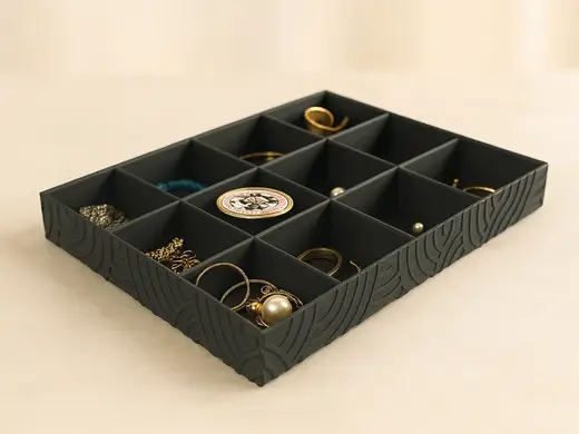 Jewelry Box Desk Organizer